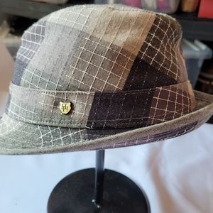 Hills Hats‎ Fedora plaid